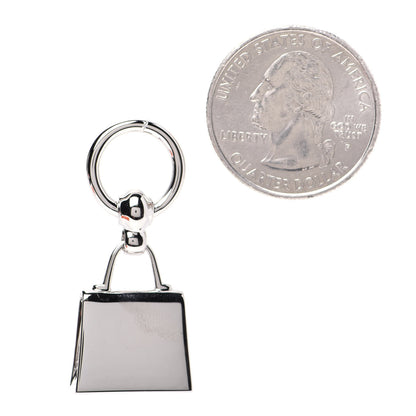 Hermes Palladium Mini Kelly Twilly Ring 2 of 4