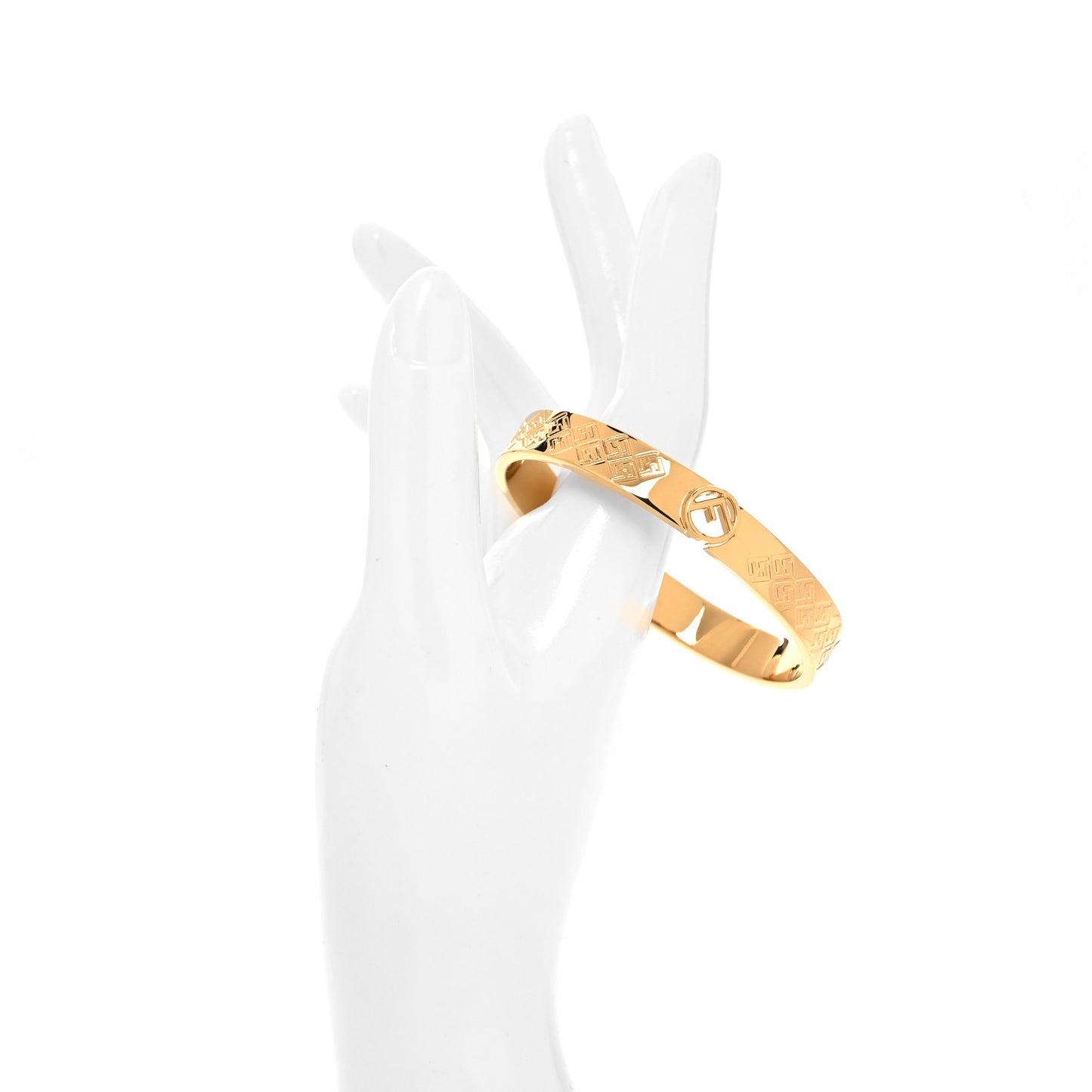 Brass Steel FF Bracelet M Gold