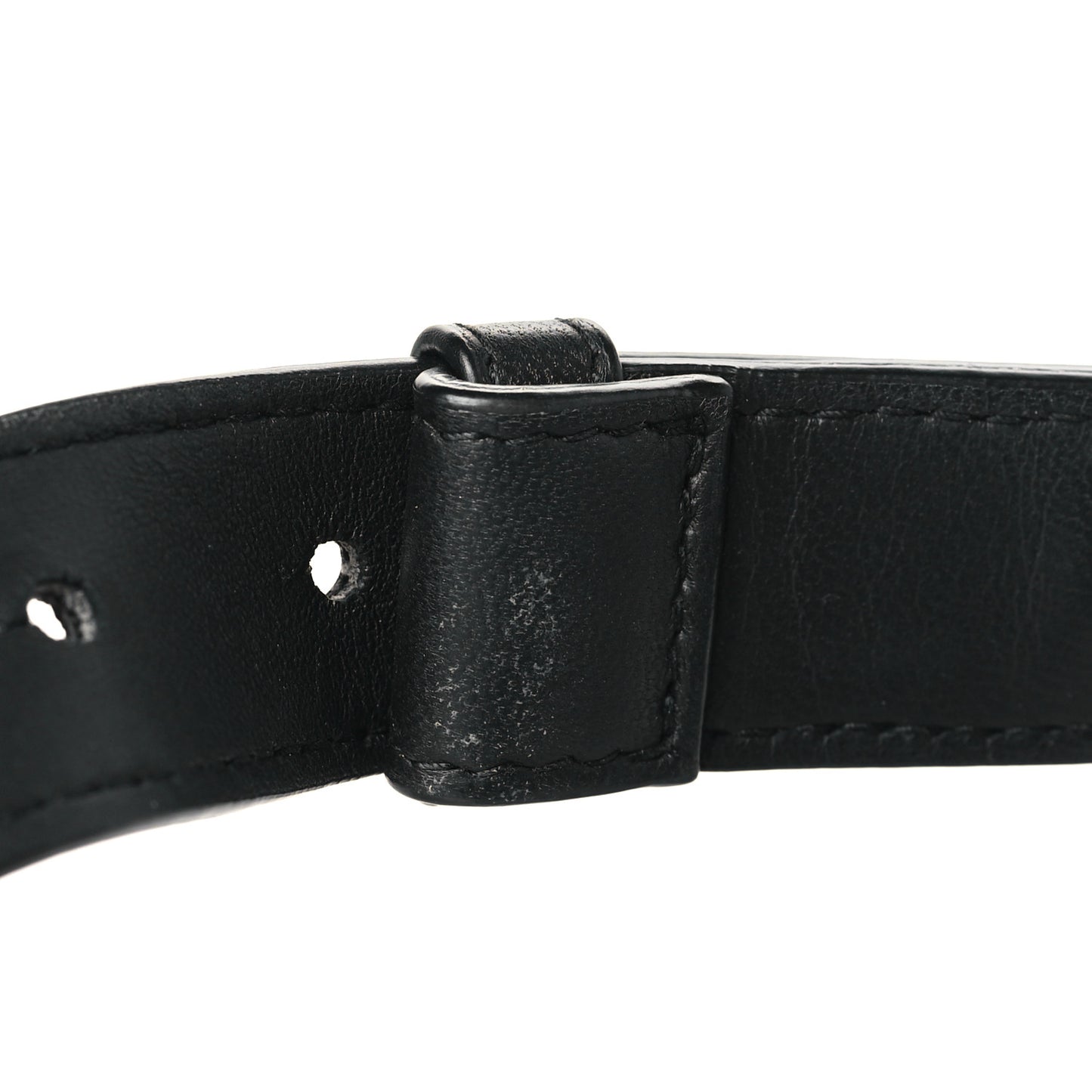 Nappa Maxi Intreccio The Belt Cassette Bag Black