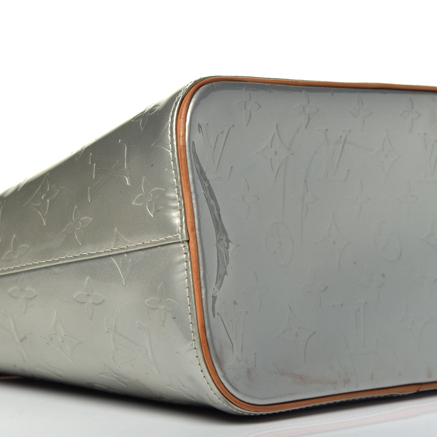 Louis Vuitton Vernis Houston Silver 8 of 13