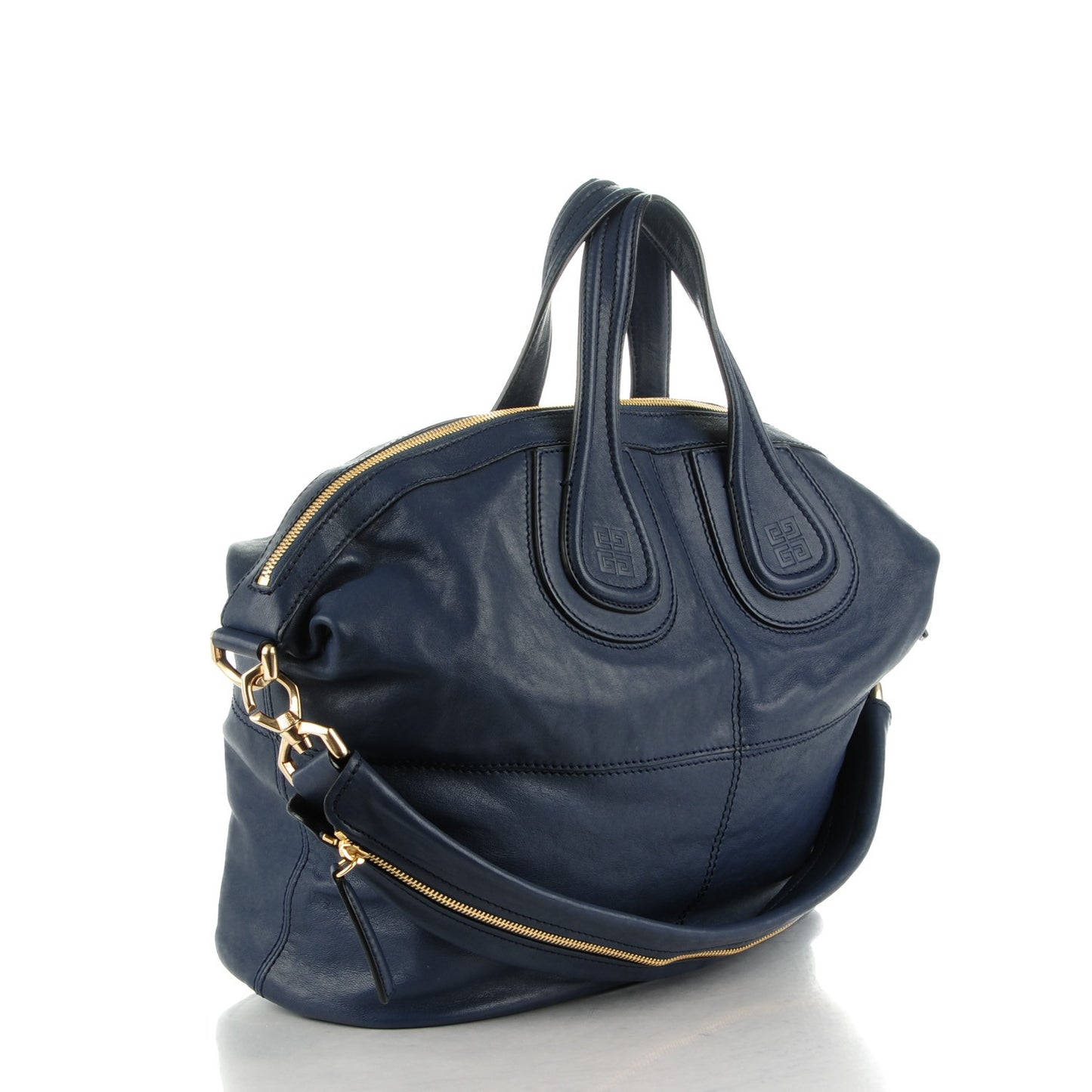 Lambskin Medium Nightingale Navy