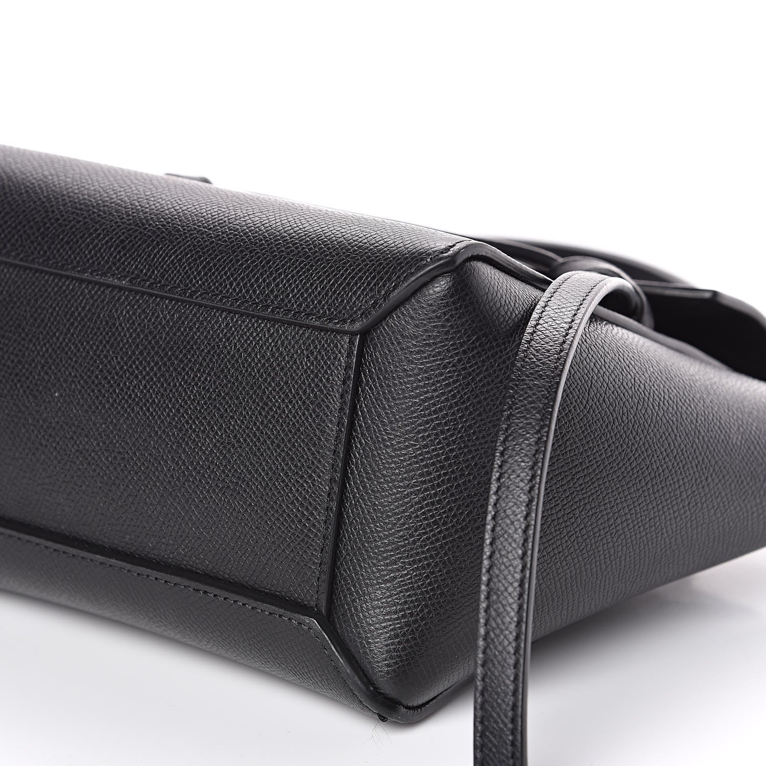Celine Grained Calfskin Nano Belt Bag Black 9 of 9