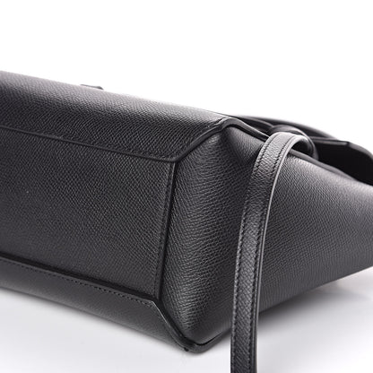 Celine Grained Calfskin Nano Belt Bag Black 9 of 9
