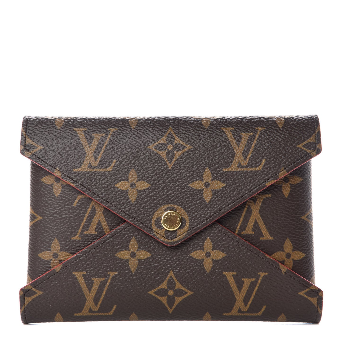 Monogram Medium Kirigami Pochette Insert Coquelicot