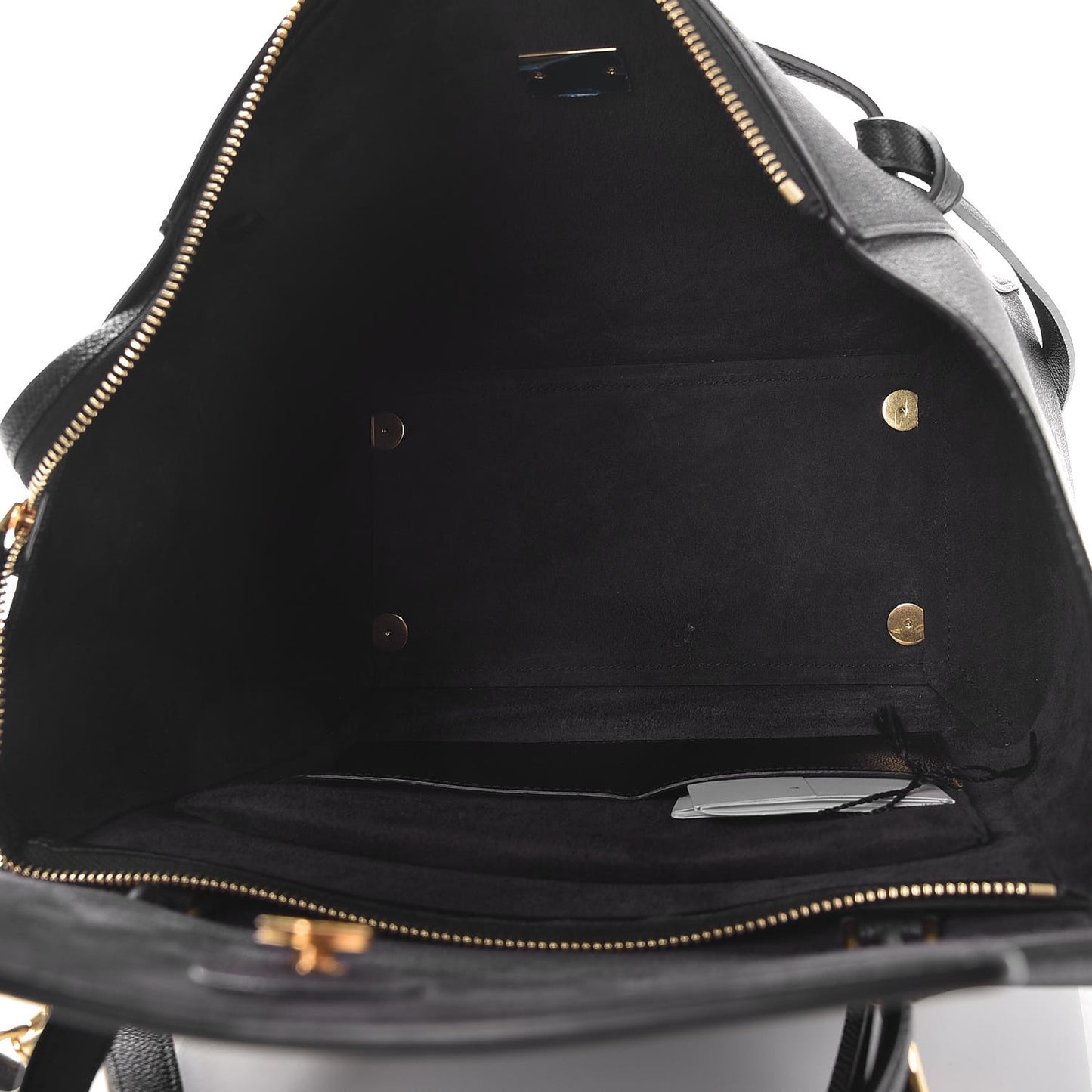 Grained Calfskin Mini Belt Bag Black