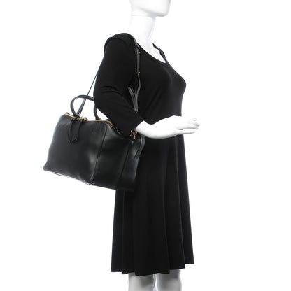 Loewe Calfskin Triple Zip Tote Black 3 of 10