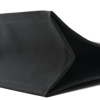 Saint Laurent Linen Calfskin Rive Gauche Tote Black 10 of 12
