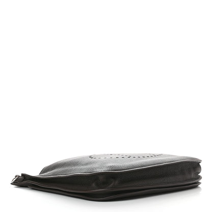 Hermes Taurillon Clemence Evelyne II TGM Chocolate 3 of 9