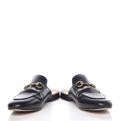 Gucci Calfskin Womens Princetown Slippers 36.5 Black 5 of 19