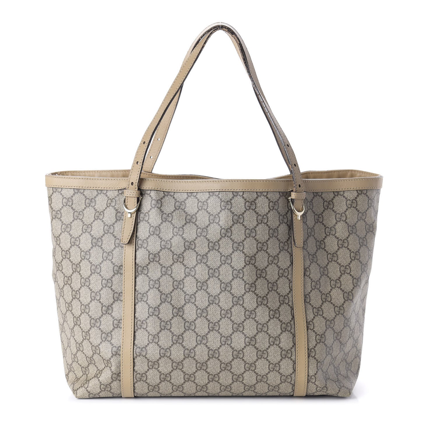 GG Supreme Monogram Medium Nice Tote Beige