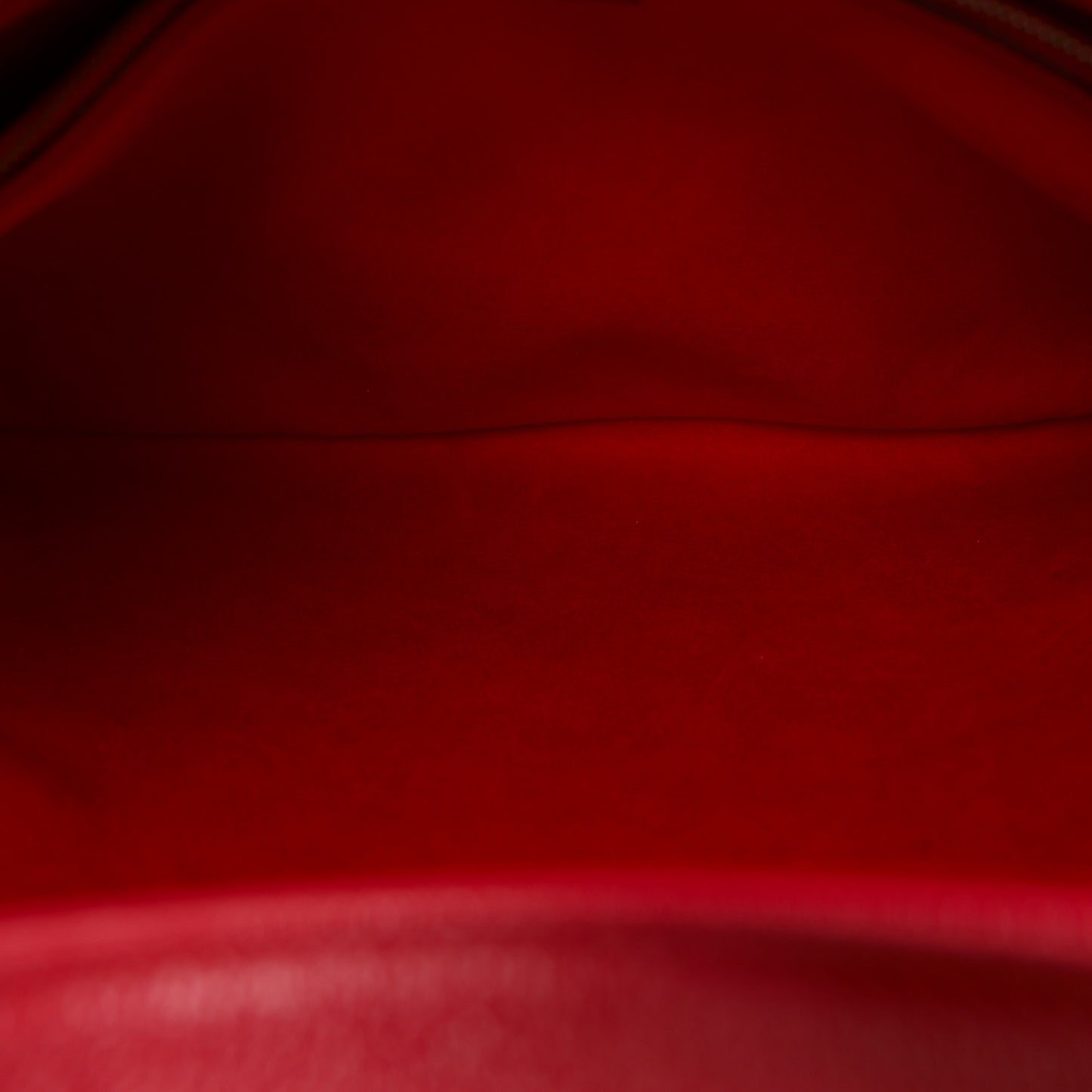 Goatskin Medium Aphrodite Shoulder Bag Hibiscus Red