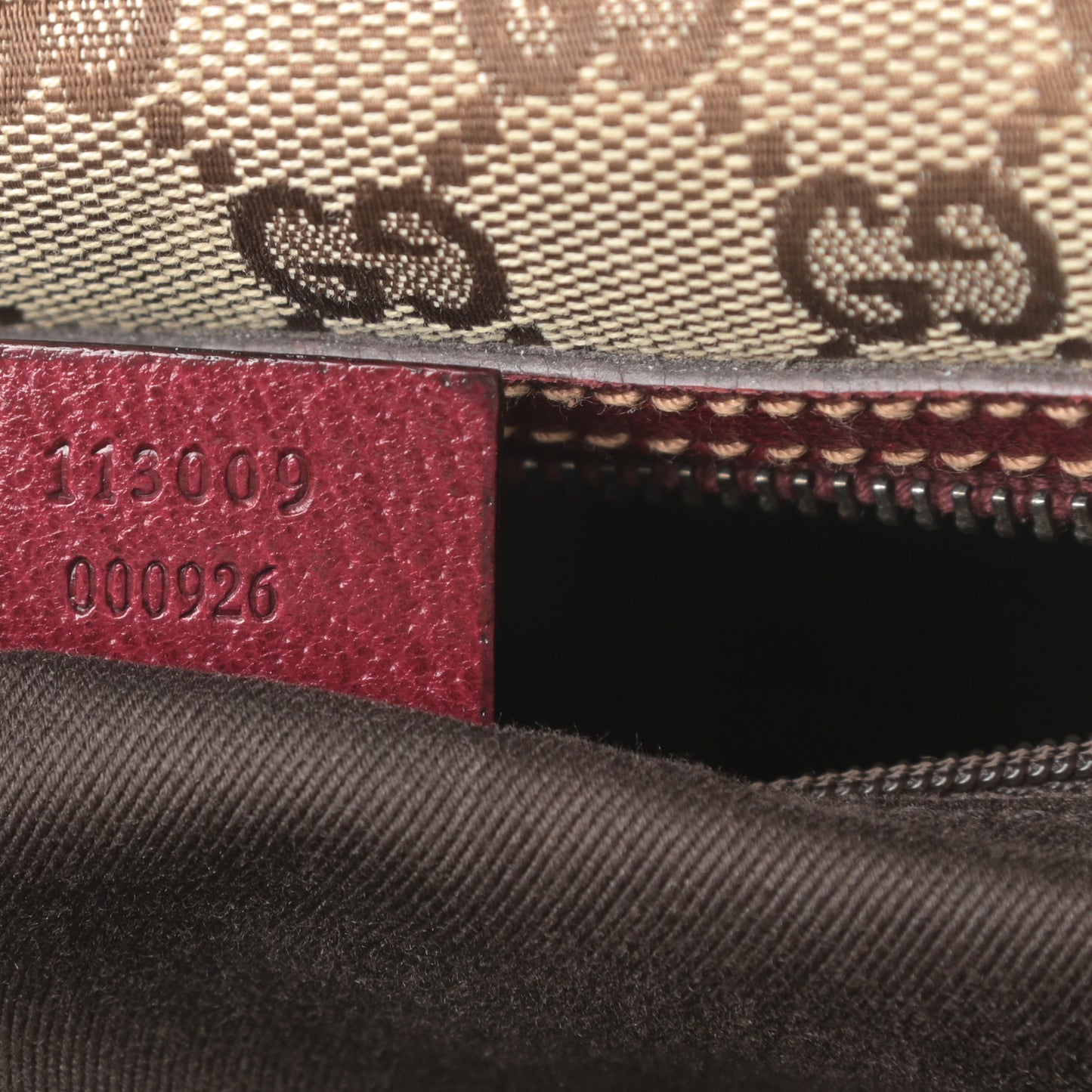 Monogram Small Boston Red