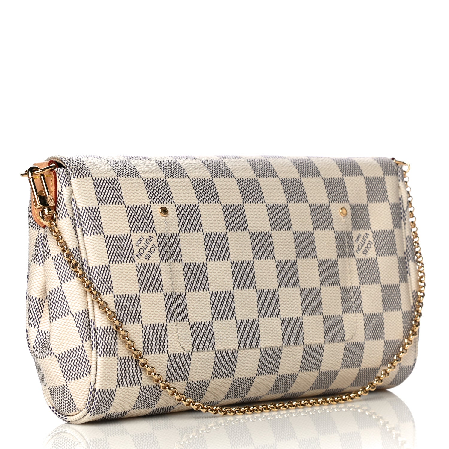 Louis Vuitton Damier Azur Favorite MM 3 of 15