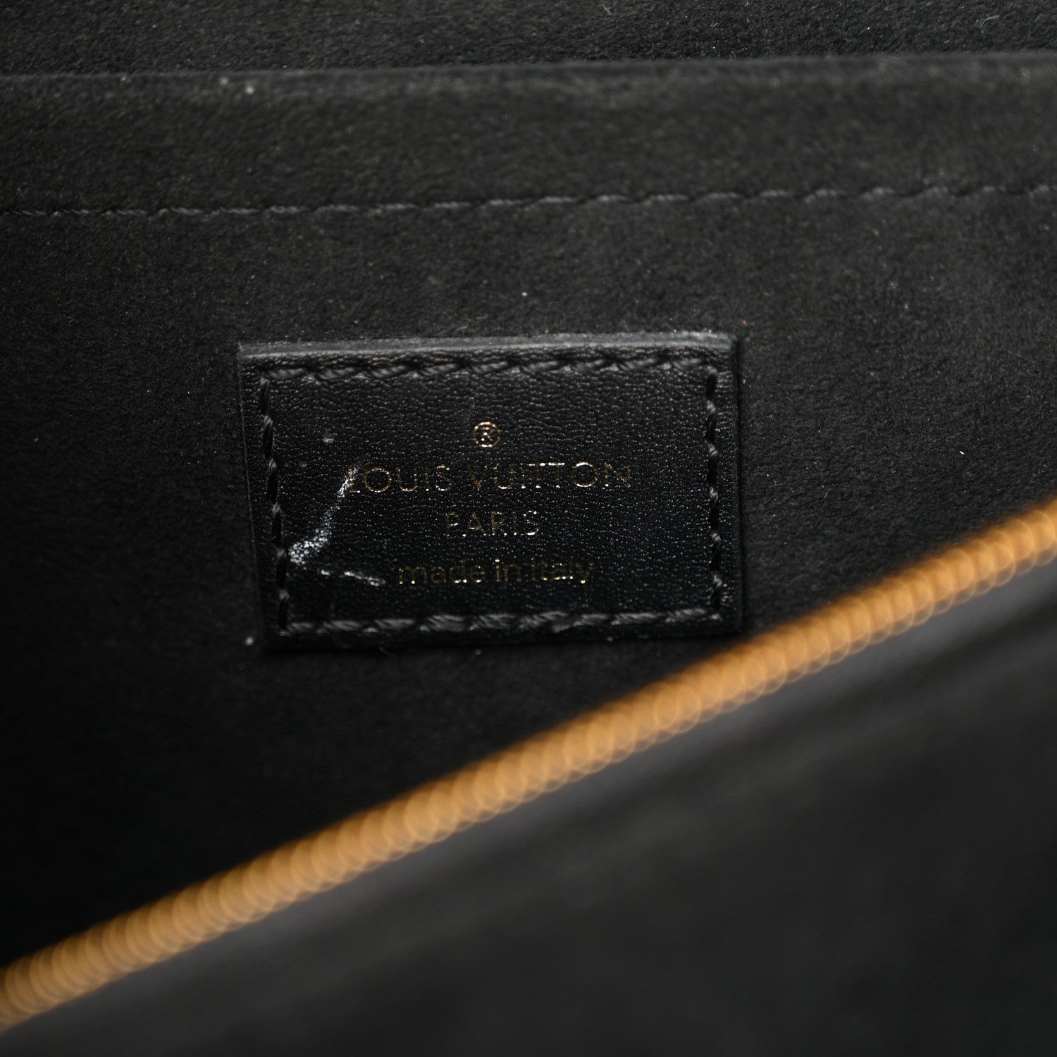 Louis Vuitton Calfskin LV New Wave Chain Bag Black 6 of 12