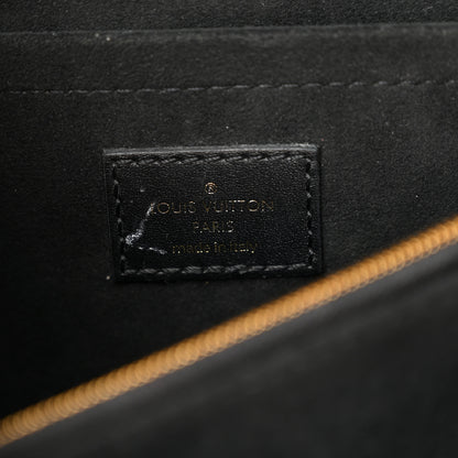 Louis Vuitton Calfskin LV New Wave Chain Bag Black 6 of 12