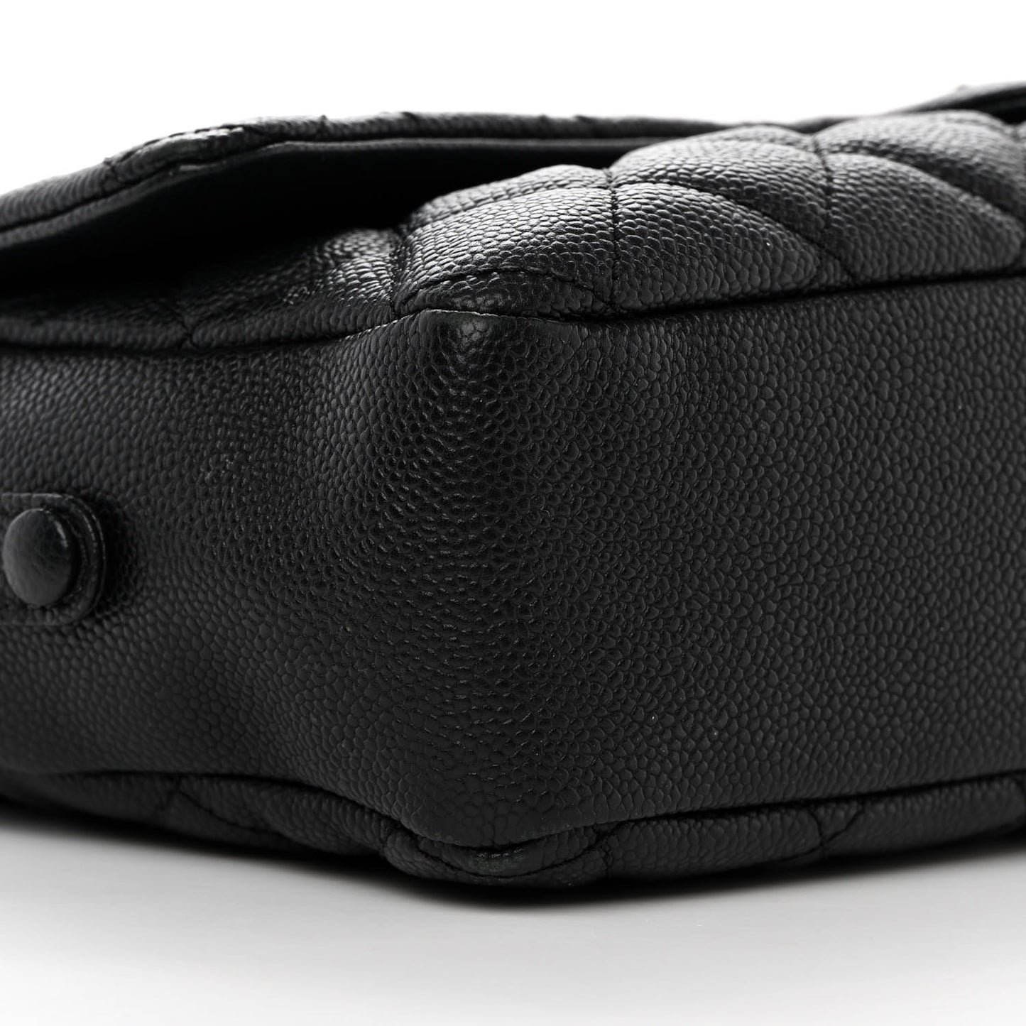 Caviar Quilted Jumbo Easy Flap Black