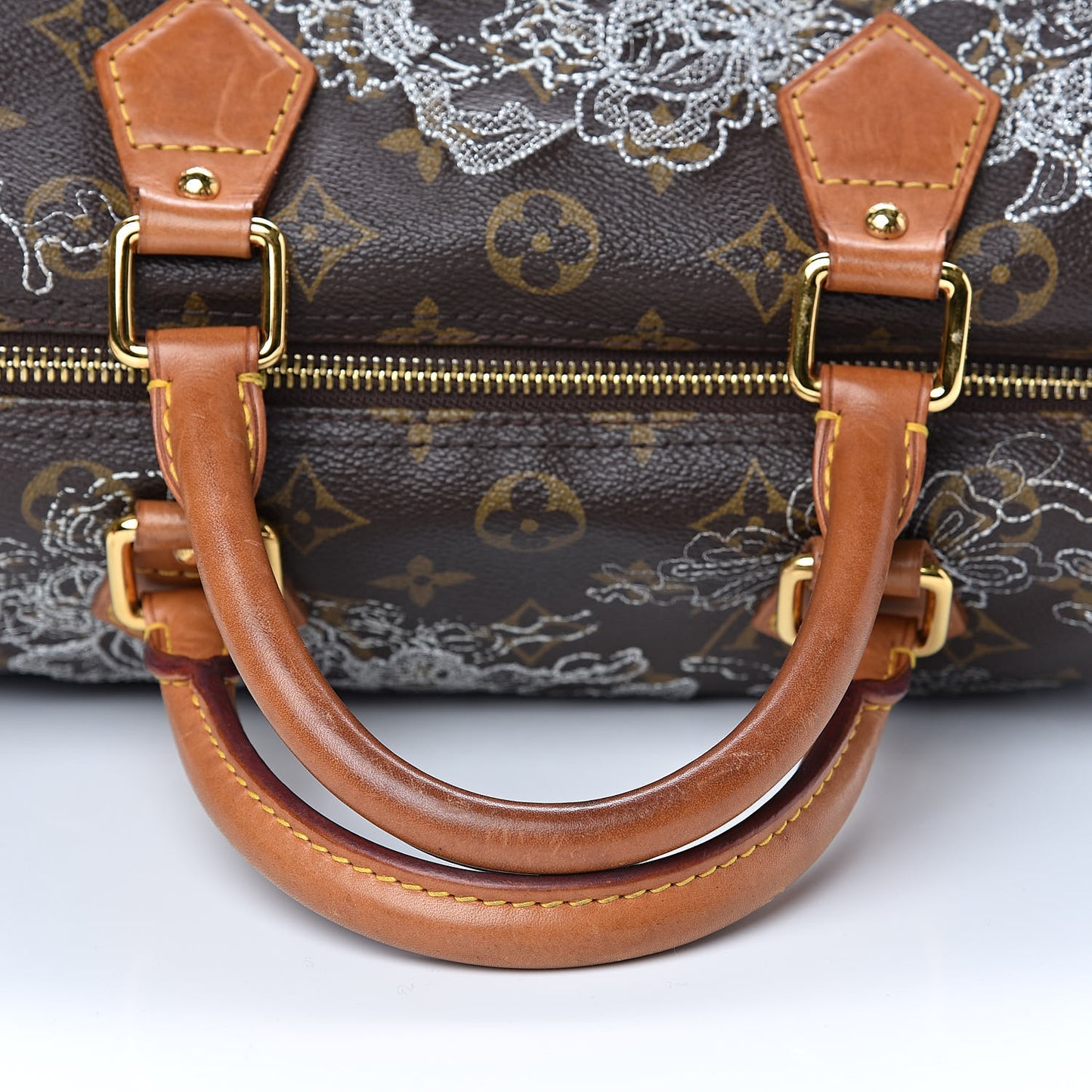 Monogram Dentelle Speedy 30 Silver