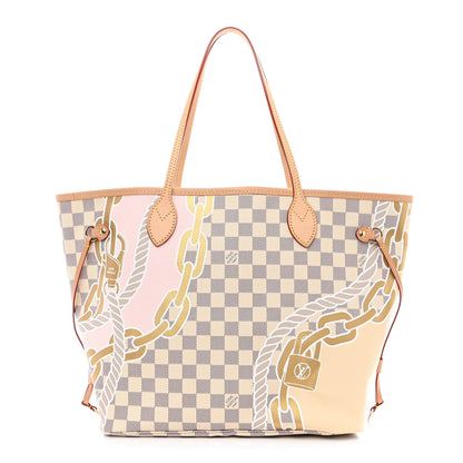 Louis Vuitton Damier Azur Nautical Neverfull MM 1 of 11