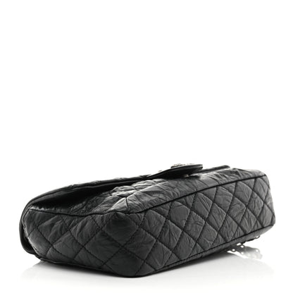 Chanel Aged Calfskin Coco Rider Flap Black 4 of 10