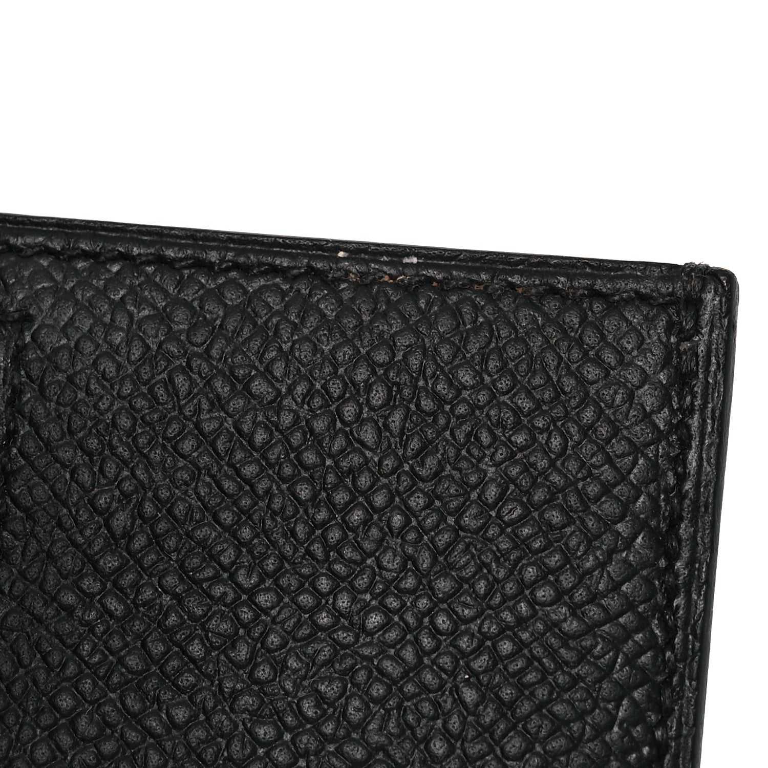 Hermes Epsom Tri-Fold Compact Bearn Wallet Black 12 of 14
