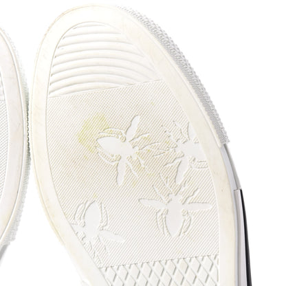Christian Dior X DANIEL ARSHAM Canvas Newspaper Print B23 High Top Sneakers 46 White 10 of 13