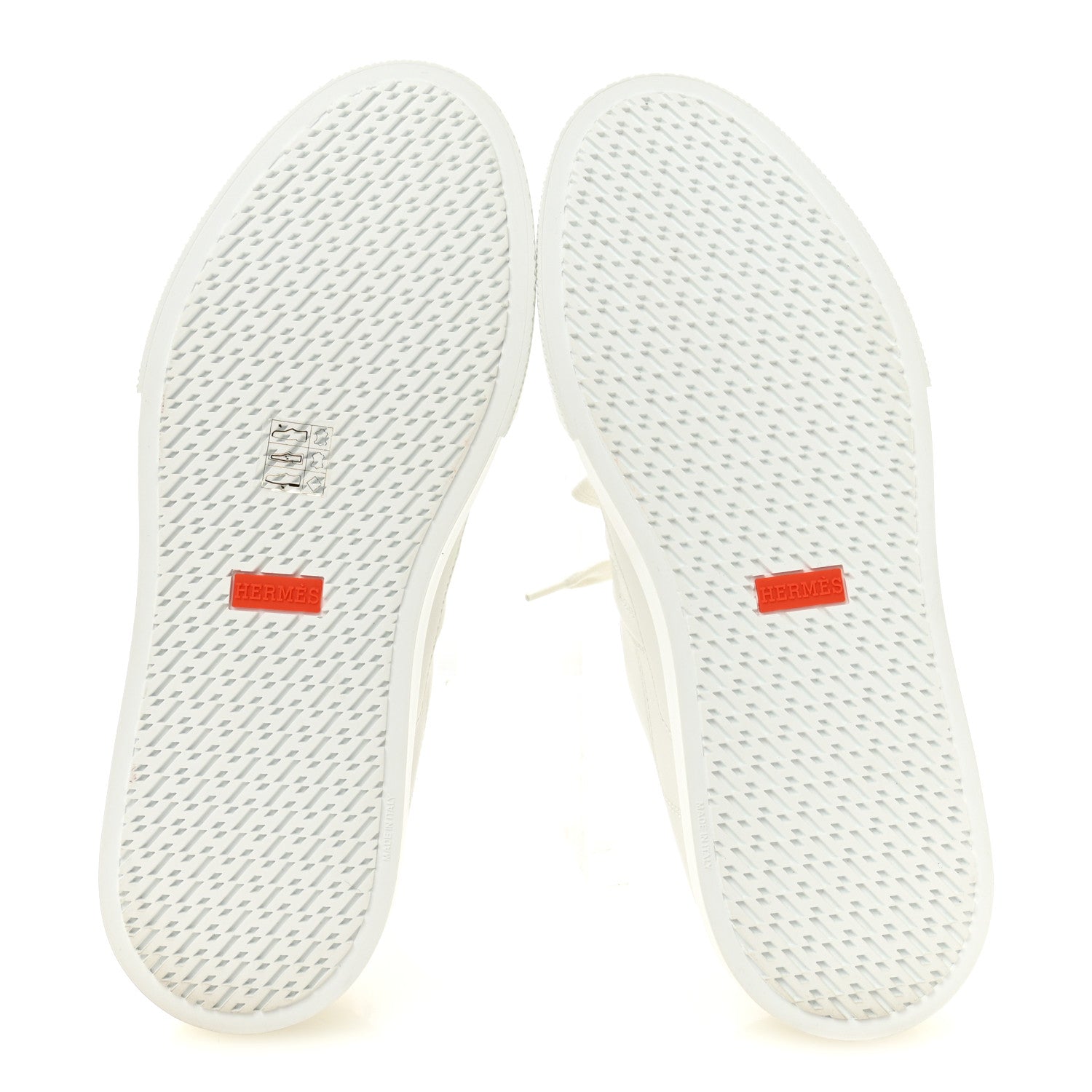Hermes Calfskin Keep Mule Sneakers 38 White 6 of 10