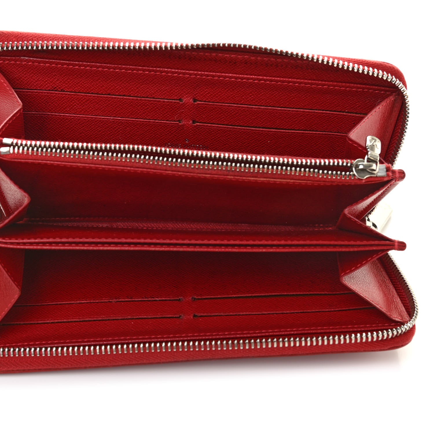 Louis Vuitton Epi Zippy Wallet Carmine 5 of 7