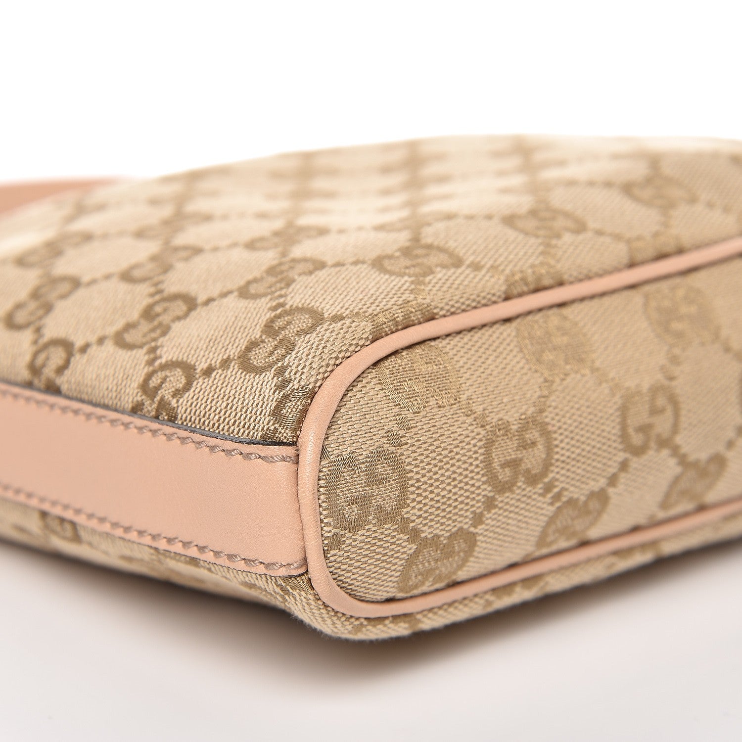 Gucci Monogram Small New Britt Hobo Pink 8 of 11