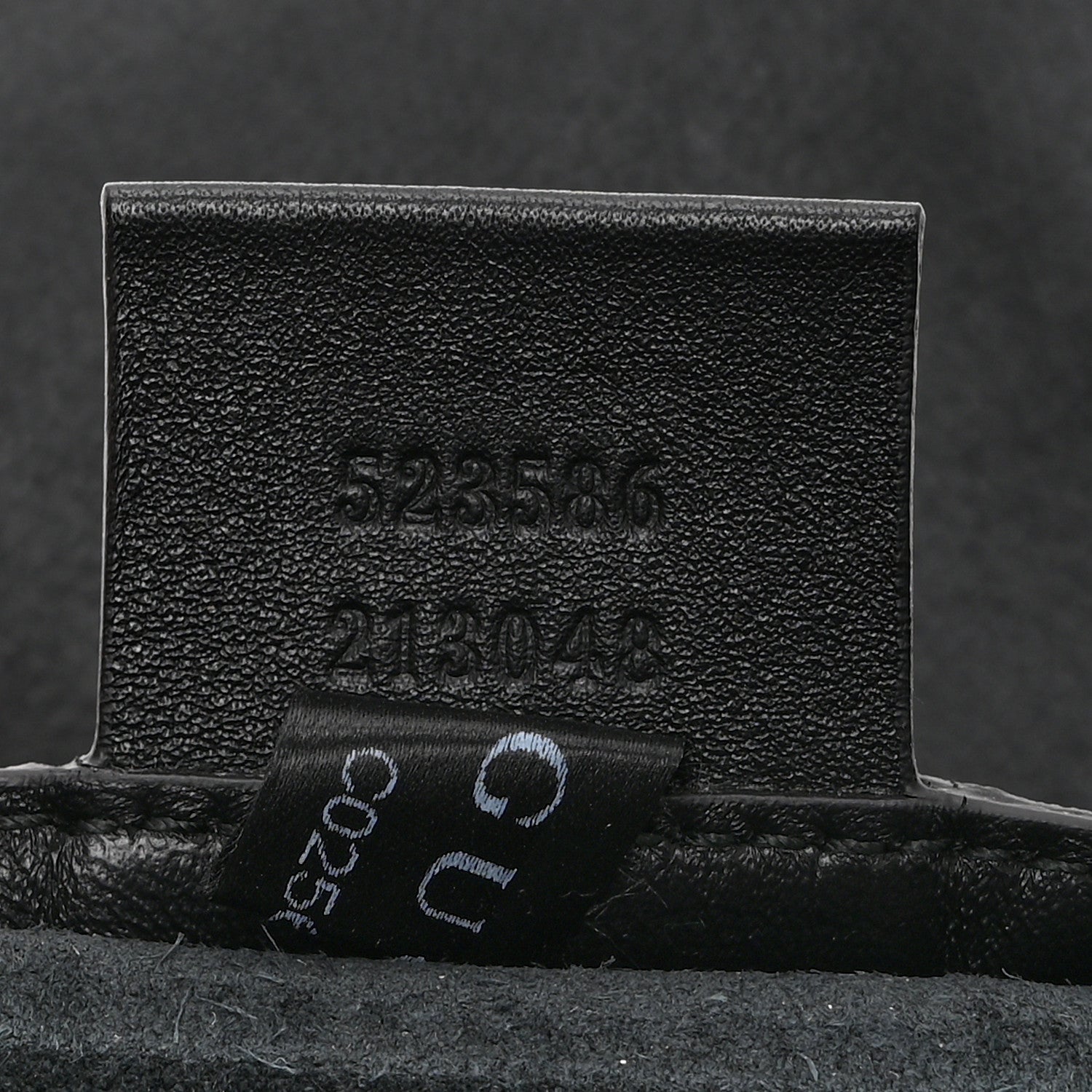 Gucci Calfskin Logo Drawstring Backpack Black 8 of 11