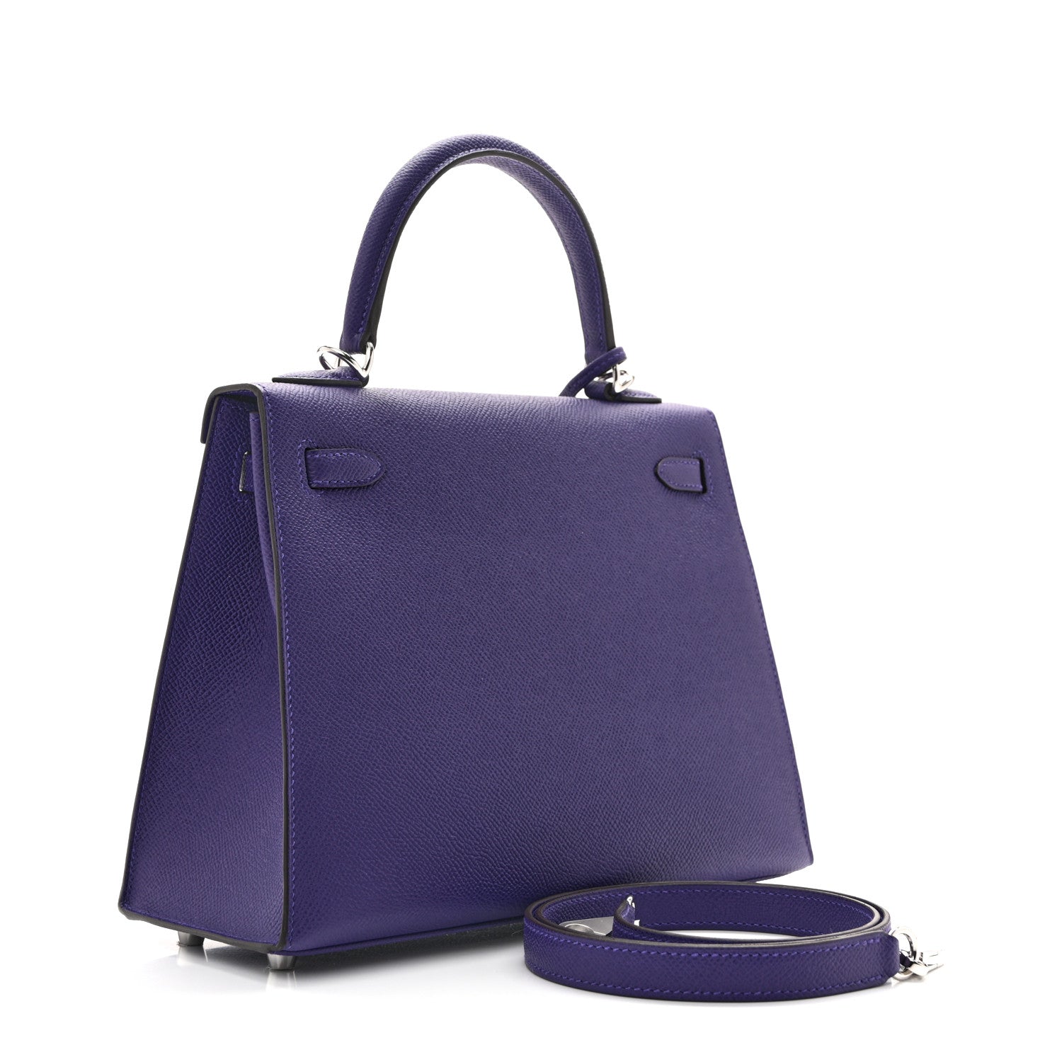 Hermes Epsom Kelly Sellier 25 Purple 5 of 20