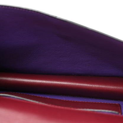 Bulgari Calfskin Serpenti Forever Shoulder Bag Bordeaux 5 of 13