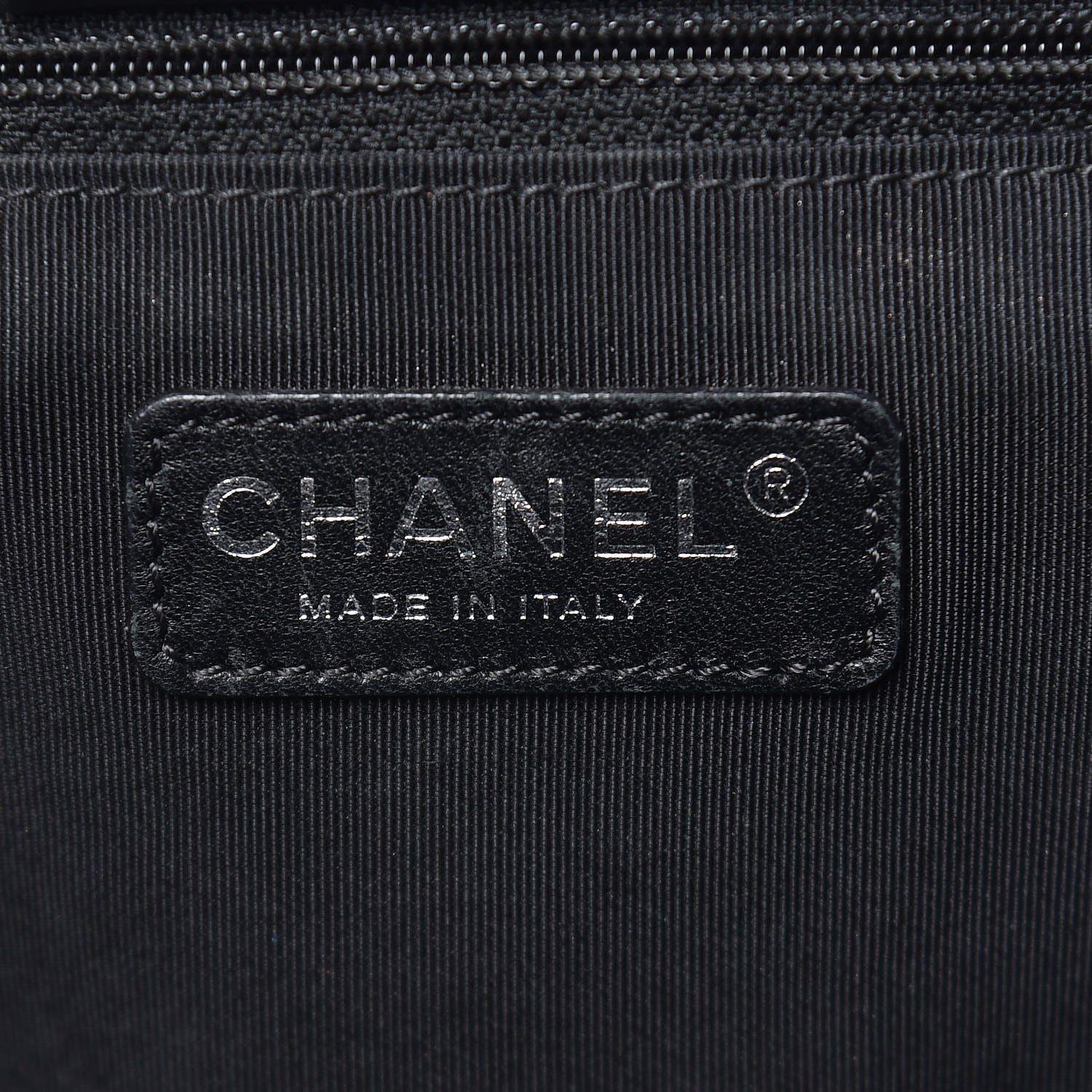 Chanel Aged Calfskin Quilted Tweed Large Secrets Tote Black 6 of 11