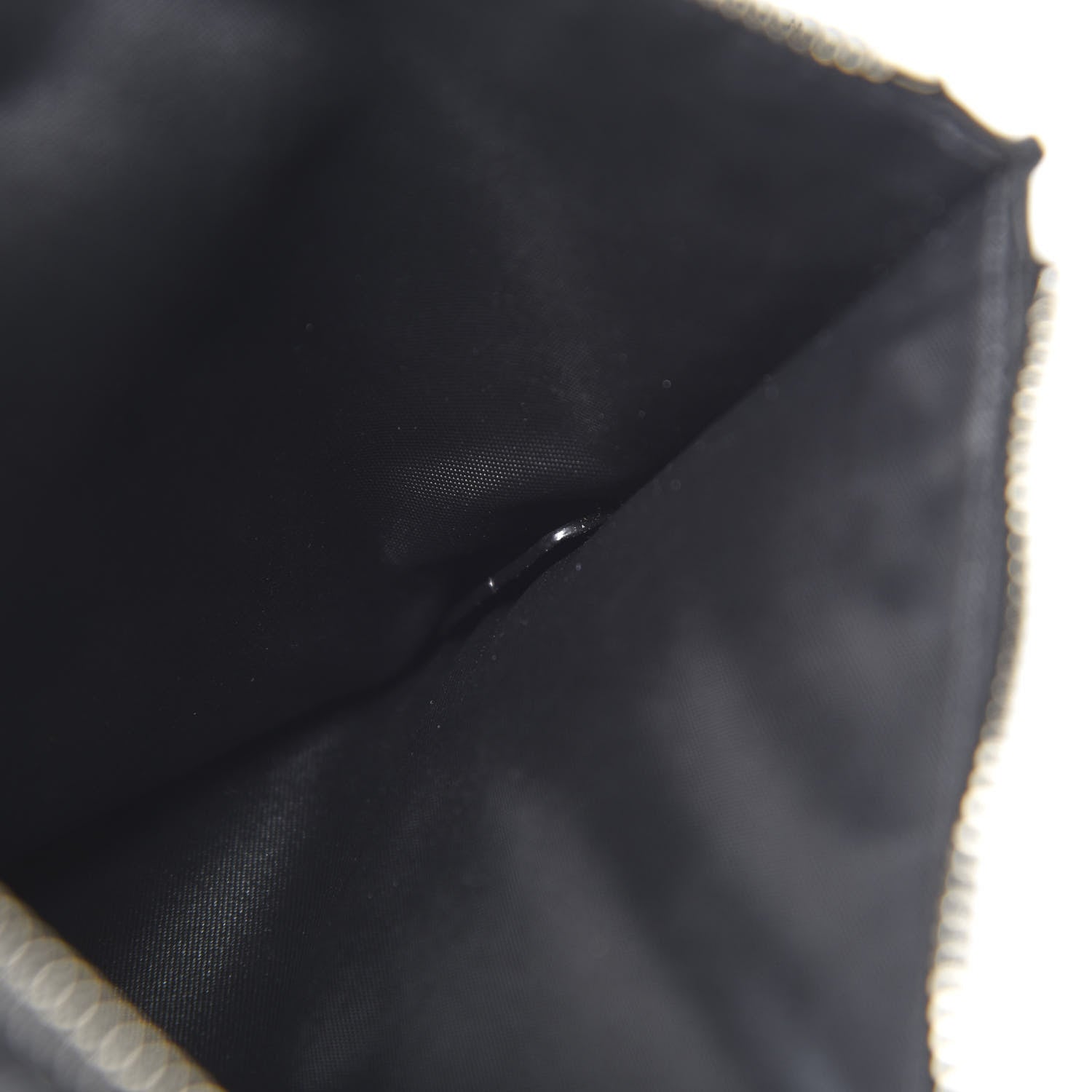 Givenchy Coated Canvas All Over Monkey Brother Print Large Zip Pouch Black 7 of 7