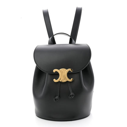 Celine Triomphe Calfskin Bonnie Backpack Black 1 of 11