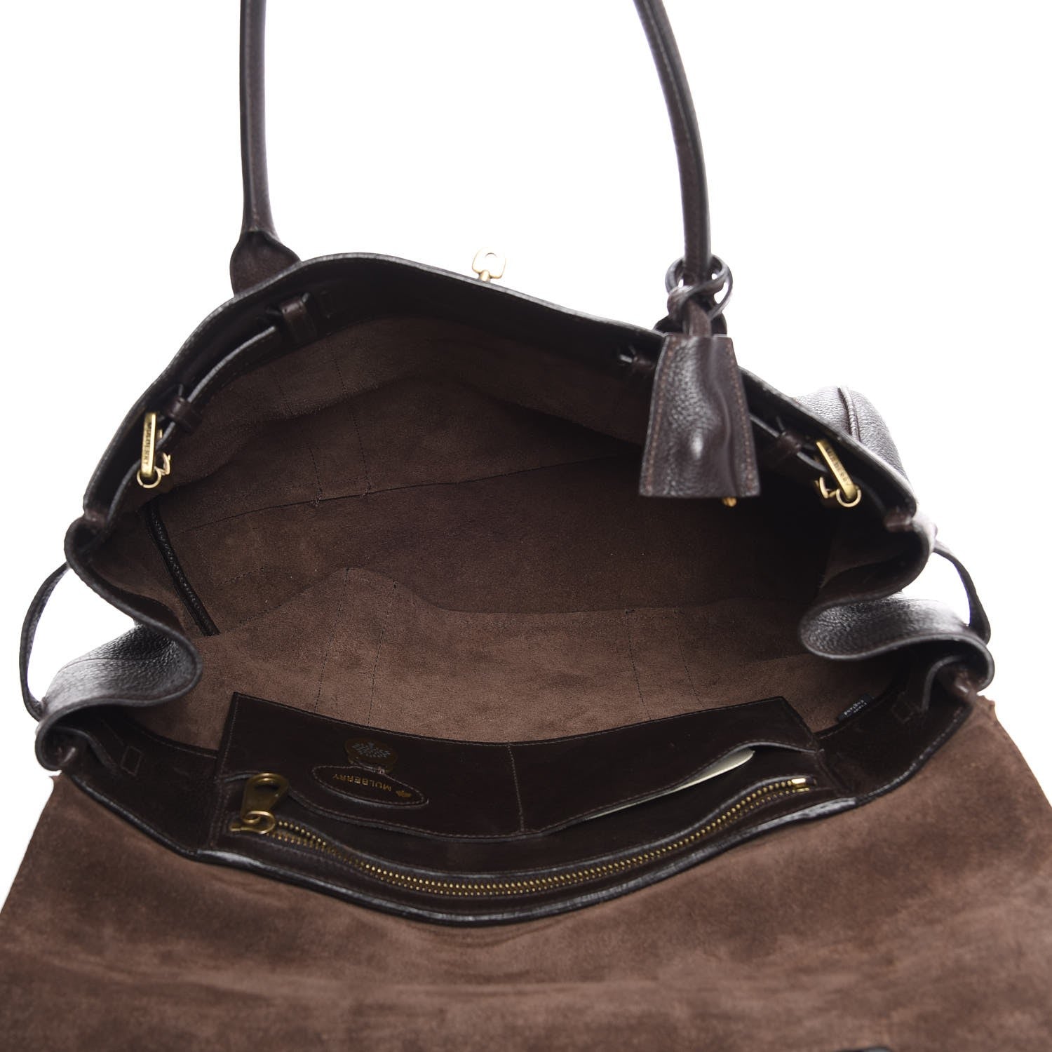 Mulberry Natural Leather Bayswater Chocolate 5 of 12
