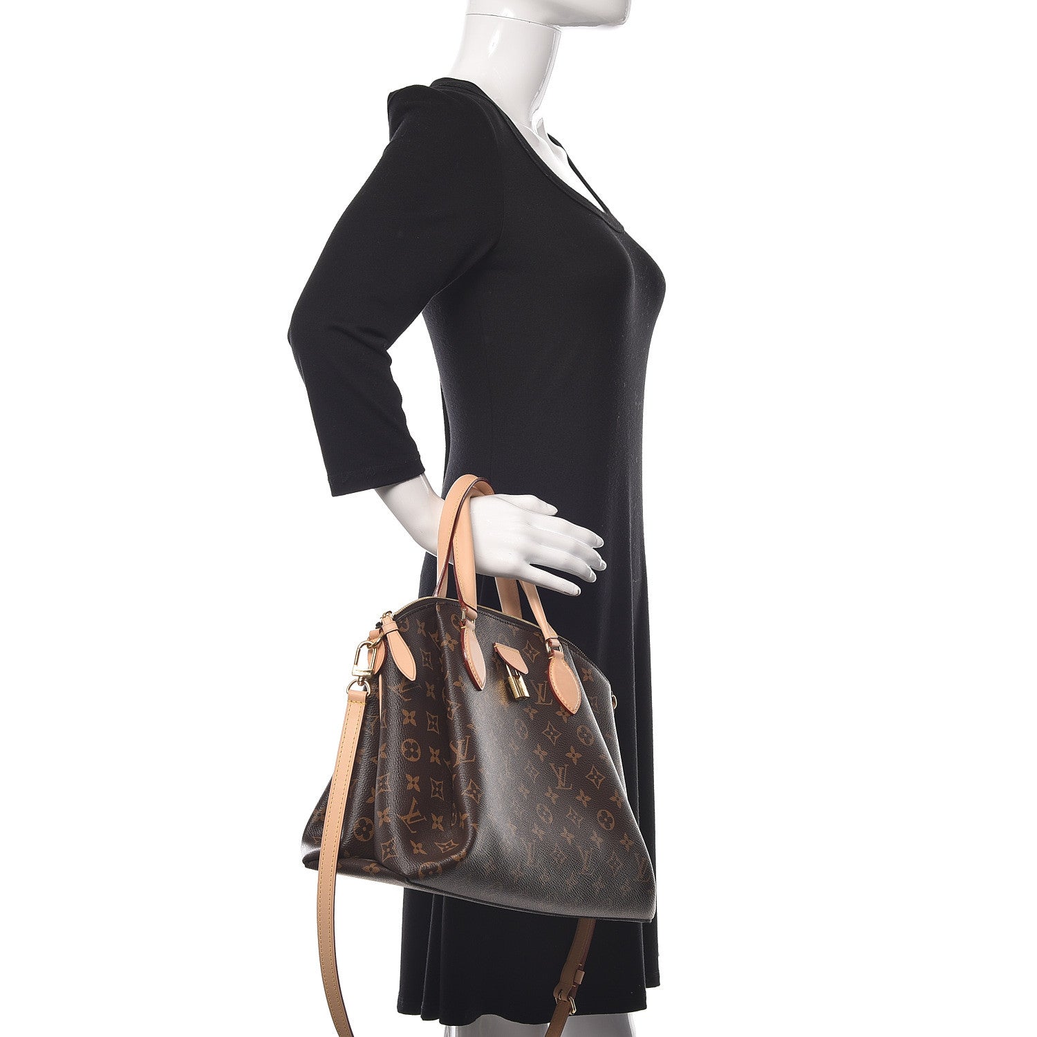 Louis Vuitton Monogram Rivoli MM 2 of 9