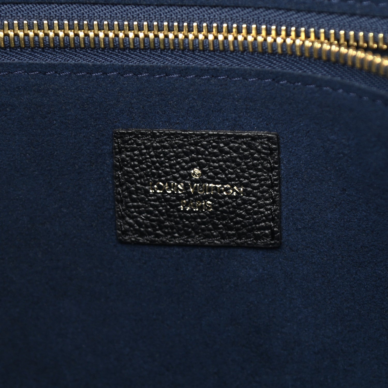 Louis Vuitton Empreinte Monogram Giant Neverfull MM Black 5 of 9