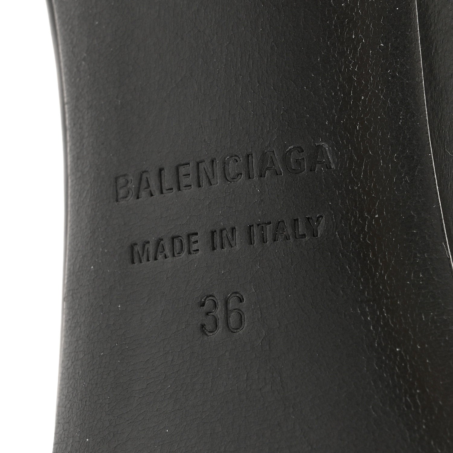 Balenciaga Calfskin Honey 90mm Sandal 36 Black 7 of 8