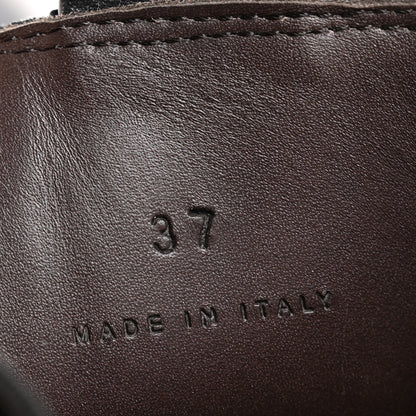 Bottega Veneta Calfskin Mens The Tire Chelsea Boots 37 Black Blaster 8 of 9