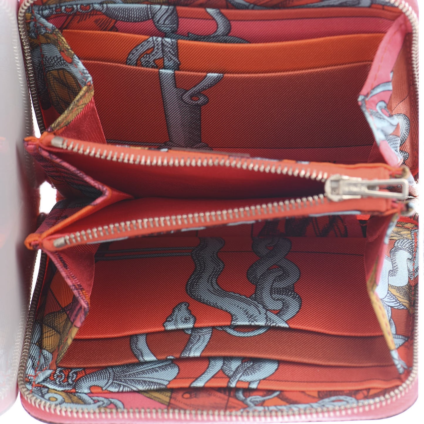 Epsom Silk'In Compact Wallet Rose Azalee