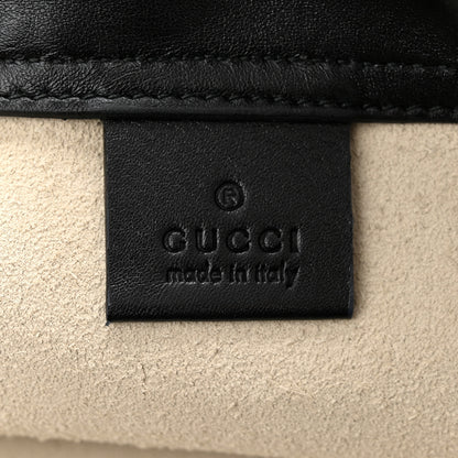 Gucci Calfskin Logo Drawstring Backpack Mystic White 7 of 12