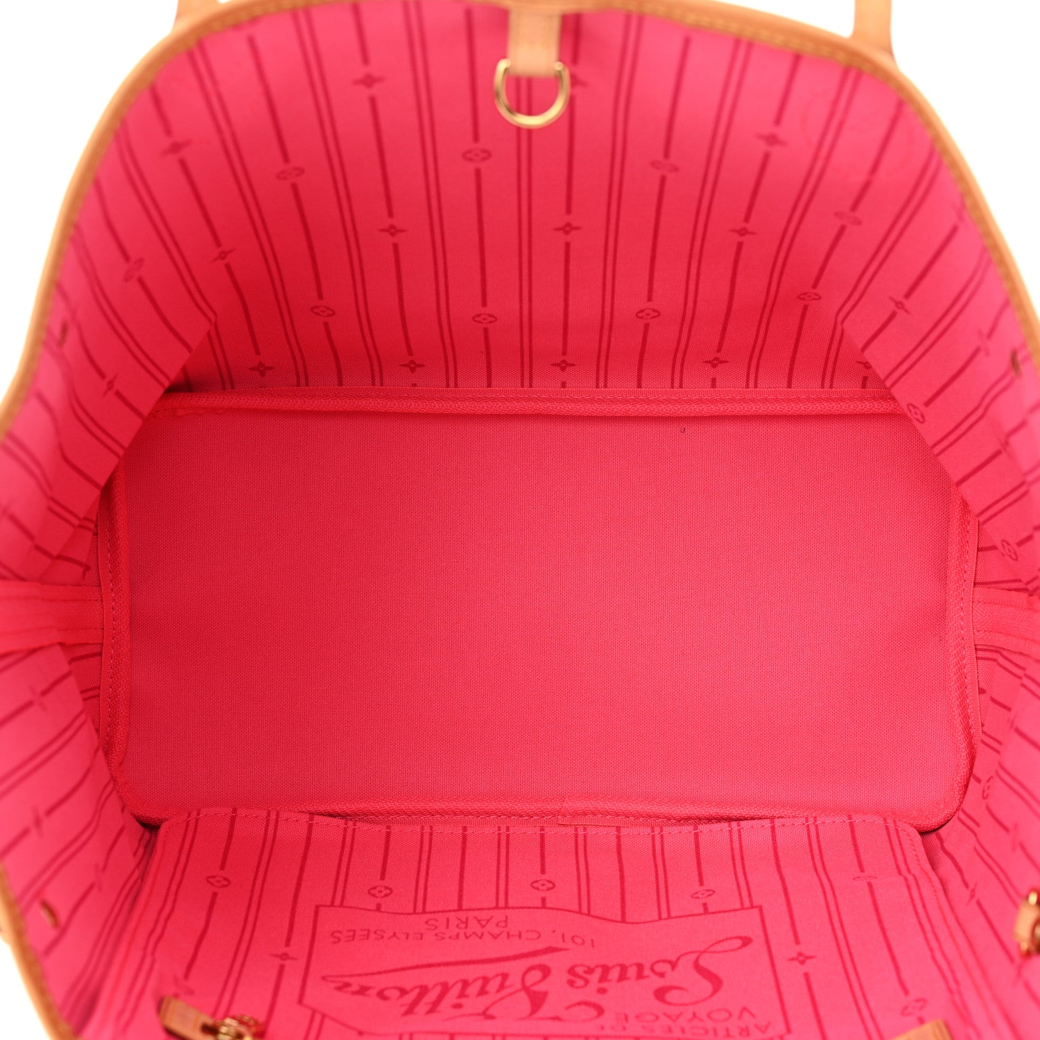 Louis Vuitton Monogram Roses Neverfull MM 5 of 10