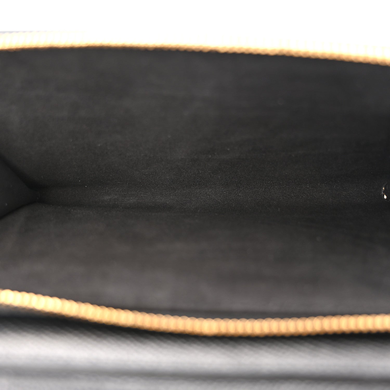 Christian Dior Grained Calfskin Caro Double Pouch Black 6 of 11