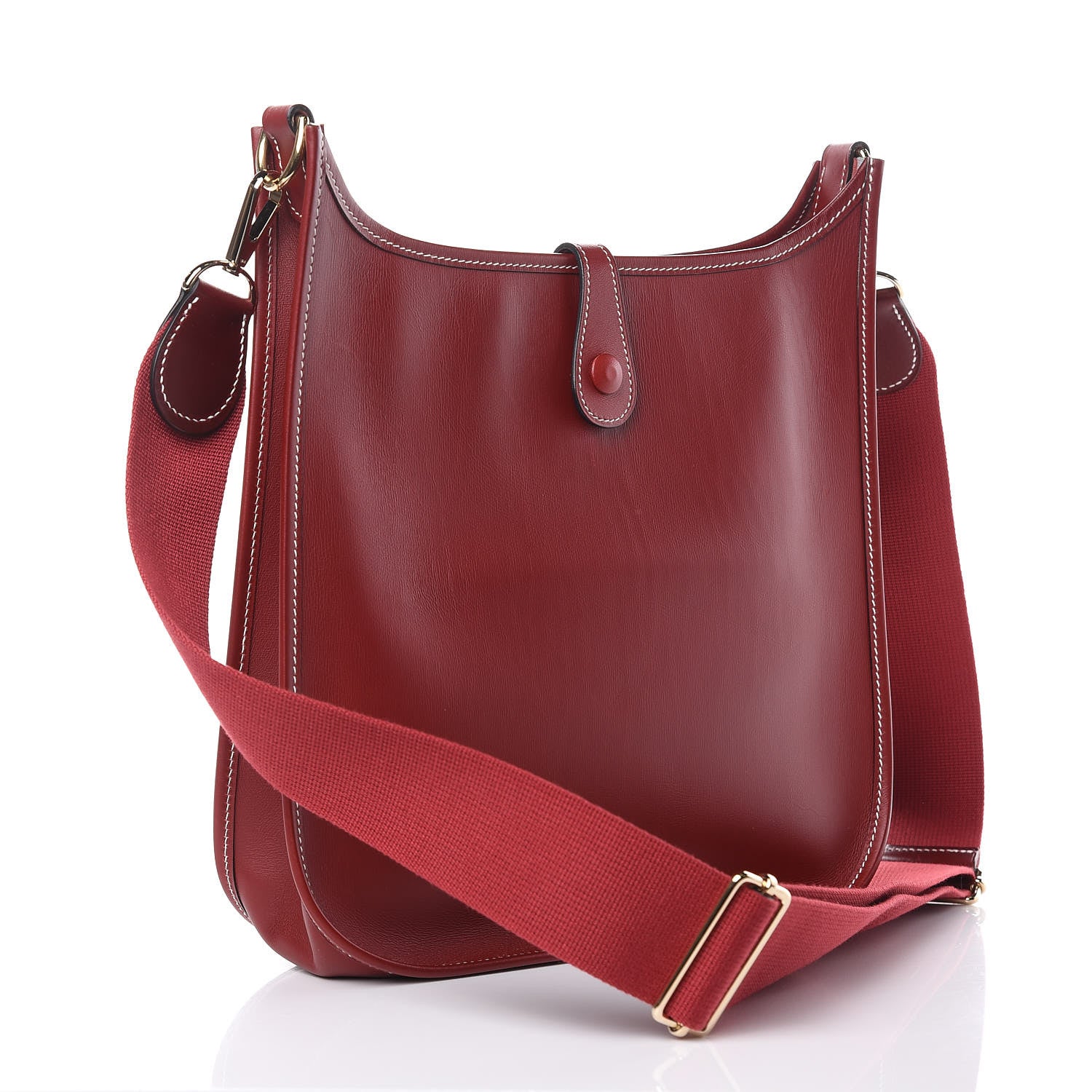 Hermes Chamonix Evelyne PM Rouge H 3 of 11