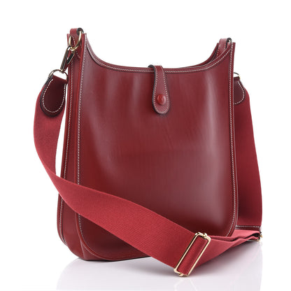 Hermes Chamonix Evelyne PM Rouge H 3 of 11