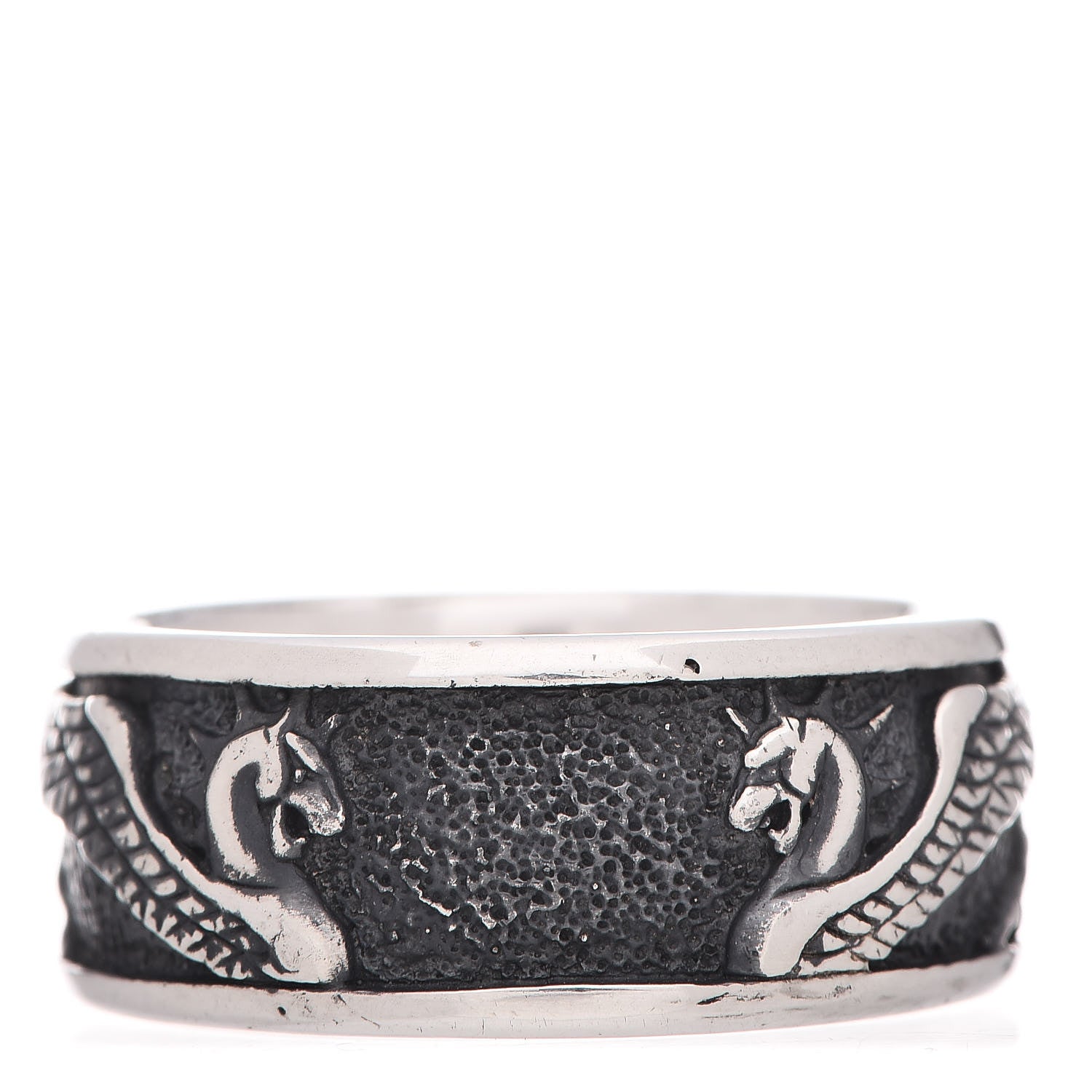 David Yurman Sterling Silver Petrvs Griffin Ring 55 7.5 1 of 7