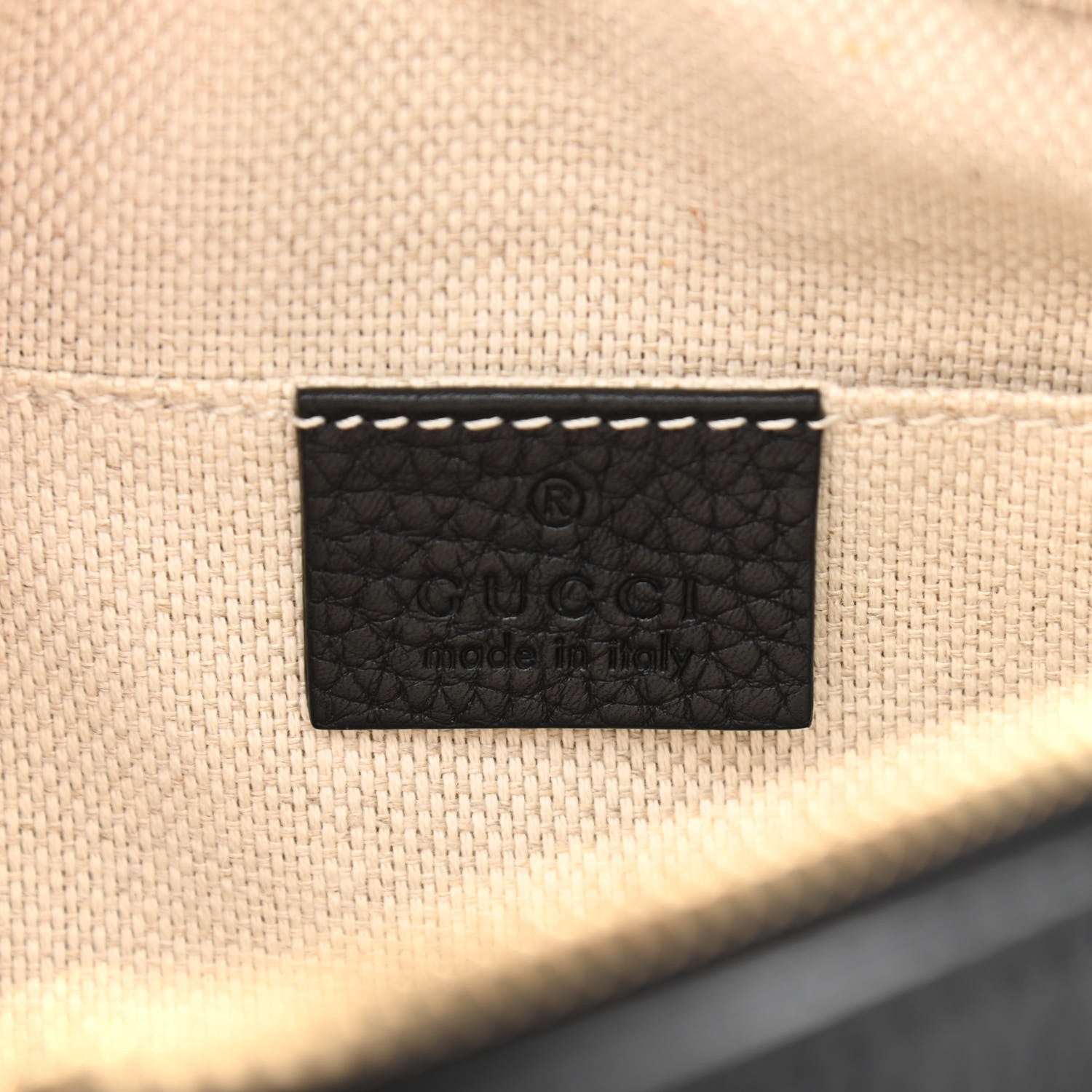 Gucci Pebbled Calfskin Small Soho Disco Bag Black 6 of 10