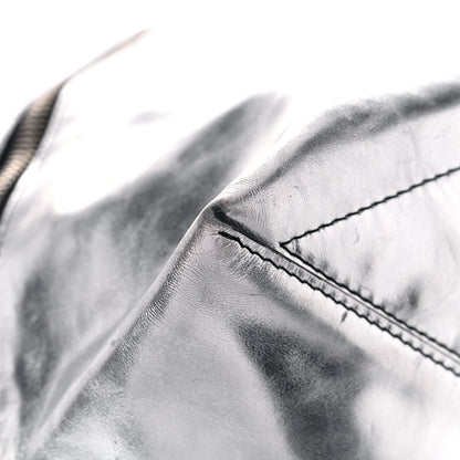 Proenza Schouler Metallic Calfskin Large Zip Hobo Silver 6 of 11