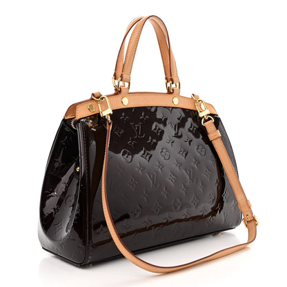 Louis Vuitton Vernis Brea MM Amarante 3 of 18