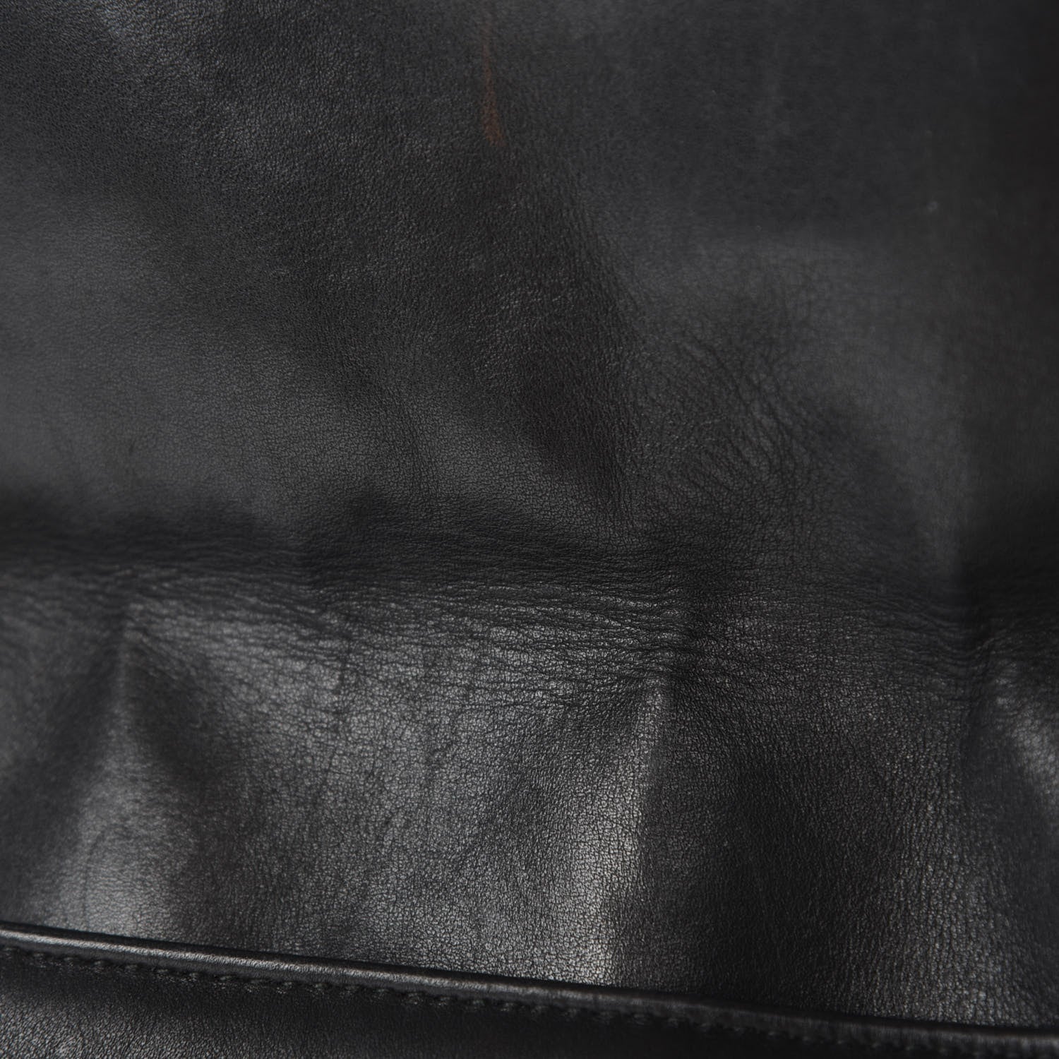 Gucci Calfskin Matelasse Medium GG Marmont Shoulder Bag Black 9 of 12